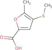 5-Methyl-4-(methylsulfanyl)furan-2-carboxylic acid