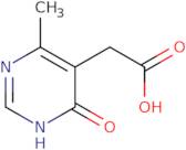 2-(4-Hydroxy-6-methylpyrimidin-5-yl)acetic acid