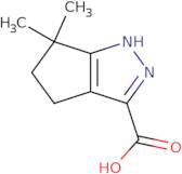 6,6-Dimethyl-1,4,5,6-tetrahydrocyclopentapyrazole-3-carboxylic acid