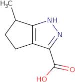 6-Methyl-1,4,5,6-tetrahydrocyclopentapyrazole-3-carboxylic acid