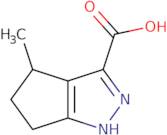 4-Methyl-1H,4H,5H,6H-cyclopenta[C]pyrazole-3-carboxylic acid