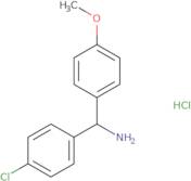 1-(4-Chlorophenyl)-1-(4-methoxyphenyl)methylaminehydrochloride