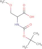 2-{[(tert-Butoxy)carbonyl]amino}-3-methoxypropanoic acid