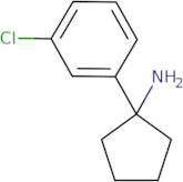 1-(3-Chlorophenyl)cyclopentan-1-amine