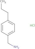 (4-Propylphenyl)methanamine hydrochloride