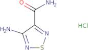 4-Amino-1,2,5-thiadiazole-3-carboxamide hydrochloride