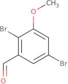 2,5-Dibromo-3-methoxybenzaldehyde