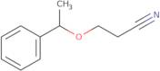 3-(1-Phenylethoxy)propanenitrile