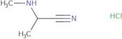 2-(Methylamino)propanenitrile hydrochloride