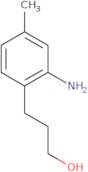 3-(2-amino-4-methylphenyl)propan-1-ol