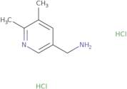 [(5,6-Dimethyl-3-pyridinyl)methyl]amine dihydrochloride