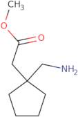 Methyl 2-[1-(aminomethyl)cyclopentyl]acetate