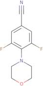 3,5-Difluoro-4-(morpholin-4-yl)benzonitrile