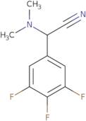 2-(Dimethylamino)-2-(3,4,5-trifluorophenyl)acetonitrile