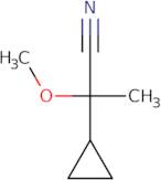 2-Cyclopropyl-2-methoxypropanenitrile