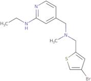 4-({[(4-Bromothiophen-2-yl)methyl](methyl)amino}methyl)-N-ethylpyridin-2-amine