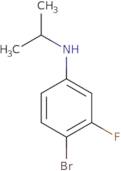 4-Bromo-3-fluoro-N-(propan-2-yl)aniline