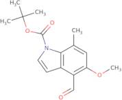 tert-butyl 4-formyl-5-methoxy-7-methyl-1H-indole-1-carboxylate