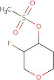 3-Fluorotetrahydro-2H-pyran-4-yl methanesulfonate