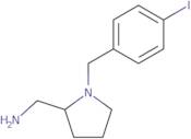 {1-[(4-Iodophenyl)methyl]pyrrolidin-2-yl}methanamine