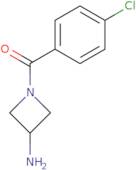 1-(4-Chlorobenzoyl)azetidin-3-amine