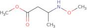 Methyl 3-(methoxyamino)butanoate