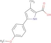 5-(4-Methoxyphenyl)-3-methyl-1H-pyrrole-2-carboxylic acid