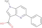 1-Methyl-5-phenyl-1H-pyrrolo[3,2-b]pyridine-3-carboxylic acid