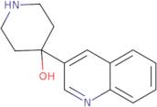 4-(Quinolin-3-yl)piperidin-4-ol