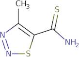 4-Methyl-[1,2,3]thiadiazole-5-carbothioic acid amide