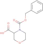 4-Cbz-morpholine-3-carboxylic acid