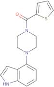 4-[4-(Thiophene-2-carbonyl)piperazin-1-yl]-1H-indole