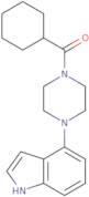 4-(4-Cyclohexanecarbonylpiperazin-1-yl)-1H-indole