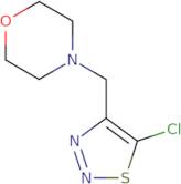 4-[(5-Chloro-1,2,3-thiadiazol-4-yl)methyl]morpholine