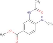 Methyl 3-acetamido-4-(methylamino)benzoate