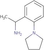 1-[2-(Pyrrolidin-1-yl)phenyl]ethan-1-amine