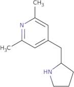 2,6-Dimethyl-4-(2-pyrrolidinylmethyl)pyridine