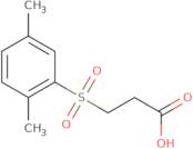 3-(2,5-Dimethyl-benzenesulfonyl)-propionic acid