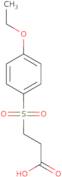 3-(4-Ethoxy-benzenesulfonyl)-propionic acid