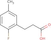 3-(2-Fluoro-5-methylphenyl)propionic acid