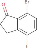 7-Bromo-4-fluoro-1-indanone