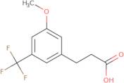 3-[3-Methoxy-5-(trifluoromethyl)phenyl]propionic acid