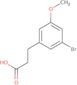 3-(3-Bromo-5-methoxyphenyl)propanoic acid