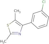 4-(3-Chlorophenyl)-2,5-dimethylthiazole