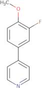 4-(3-Fluoro-4-methoxyphenyl)pyridine