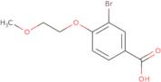 3-Bromo-4-(2-methoxyethoxy)benzoic acid