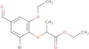 Ethyl 2-(2-bromo-6-ethoxy-4-formylphenoxy)propanoate