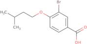 3-Bromo-4-(isopentyloxy)benzoic acid