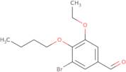 3-Bromo-4-butoxy-5-ethoxybenzaldehyde