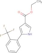 Ethyl 5-[2-(trifluoromethyl)phenyl]-1H-pyrrole-3-carboxylate